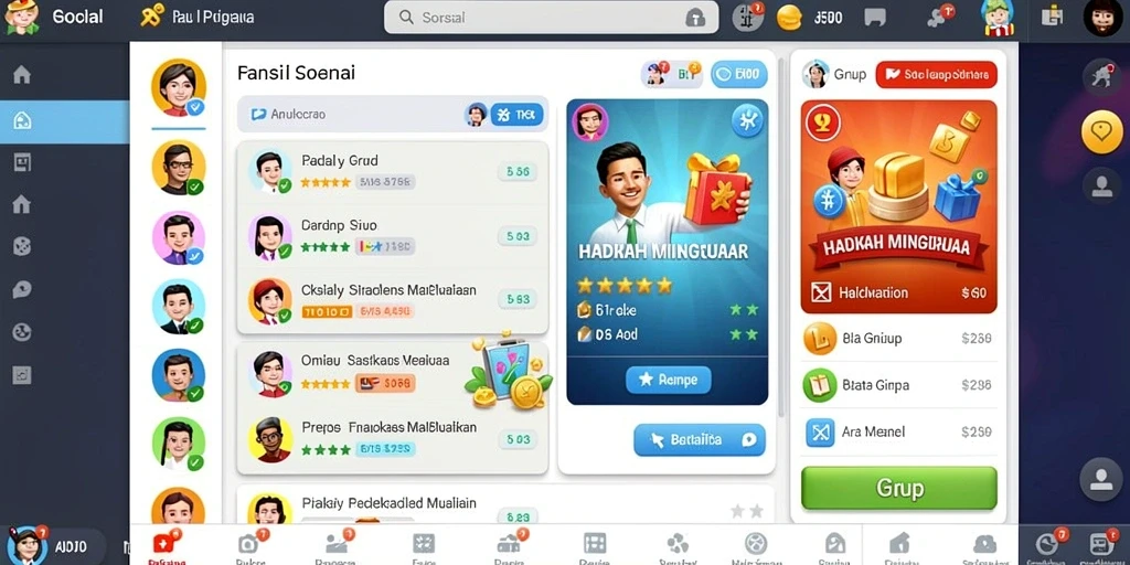 Fitur bonus yang menarik dan menguntungkan.