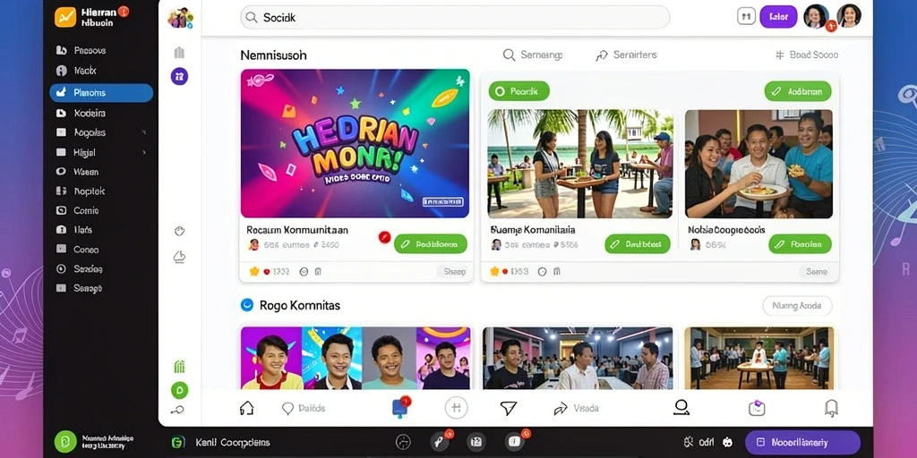 Sesi multiplayer yang seru dan kompetitif.