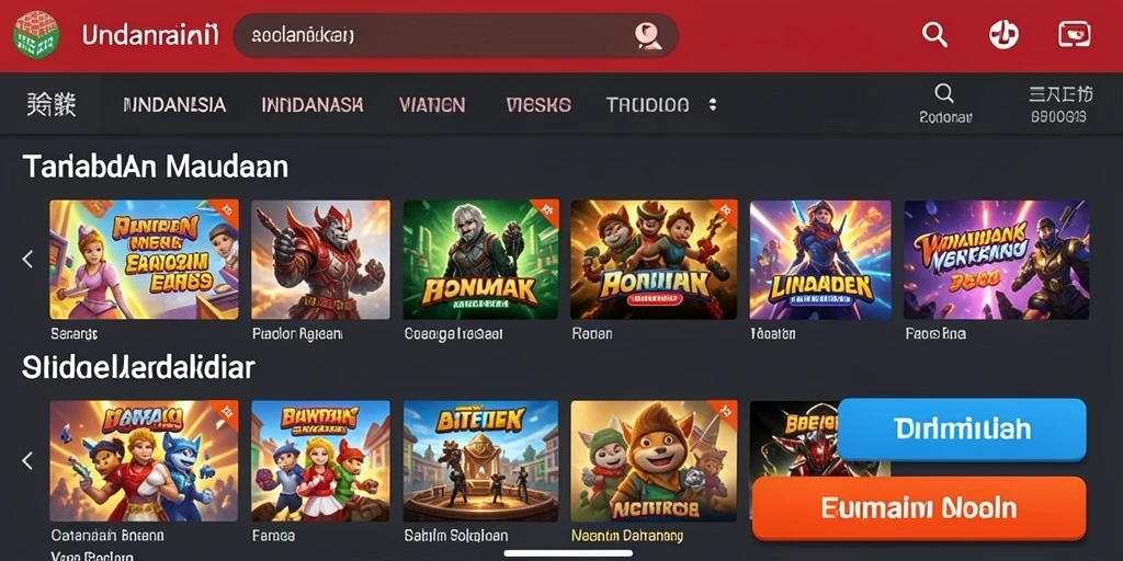 Contoh permainan slot yang beragam dan menyenangkan.
