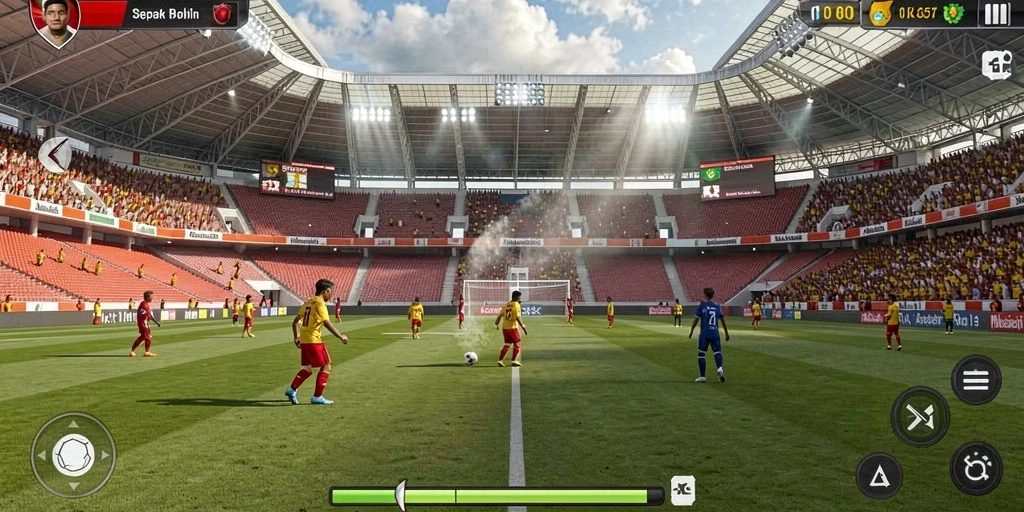 Screenshot memperlihatkan tantangan terbaru dalam permainan.